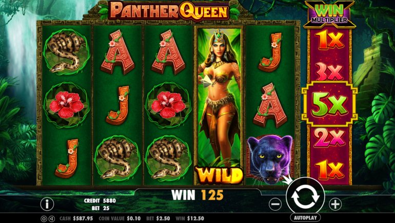 slot machine Panther Queen
